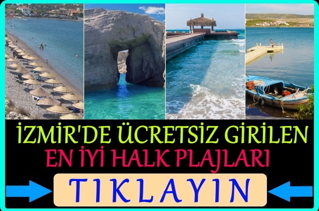 izmir'de ücretsiz denize girilecek en iyi halk plajları ve koylar