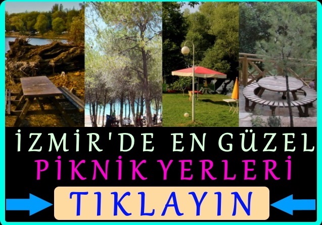izmir'de en güzel piknik yerleri