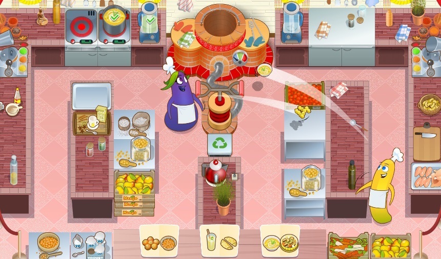 Online Yemek Yapma Oyunu: Cooking Mania Express